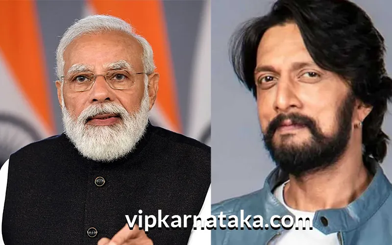 Kiccha Sudeep With Narendra Modi